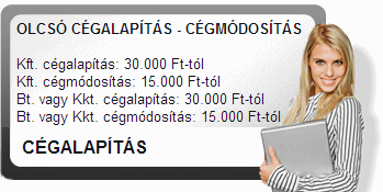 cégalapítás, olcsó, gyorsan Budapesten