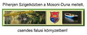 Dunaszentpál kulcsosház vendéglátás szállás Moson-Duna pihenés Dunaszentpál kulcsosház vendéglátás szállás Moson-Duna pihenés